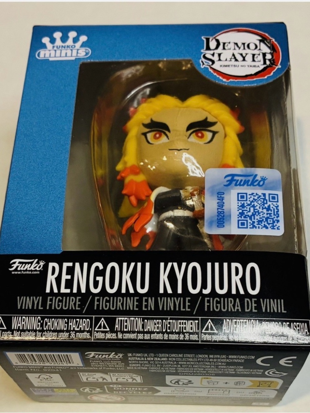 Funko Black and White Packaging Label